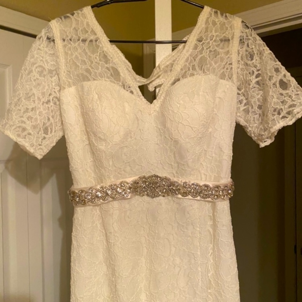Morilee Ivory Wedding Dress